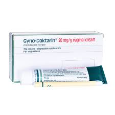 Gyno-Daktarin Miconazole nitrate  Janssen 3X40gmCream