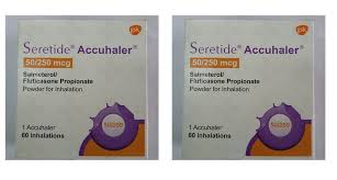Seretide 50/250 (Brand) GSK	1 Inhalar