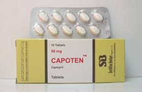 Capoten Captopril 50mg similar to concor 80 Tablets