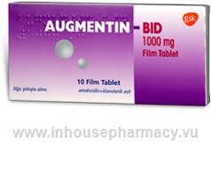 Augmentin 1000mg 42 Tablets