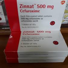 Zinnat Cefuroxime 500mg  GSK 20	Tablets